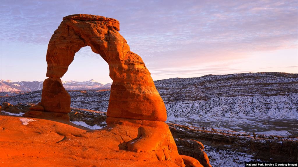 Delicate Arch in Utah’s Arches National Park. Image courtesy of National Park Service